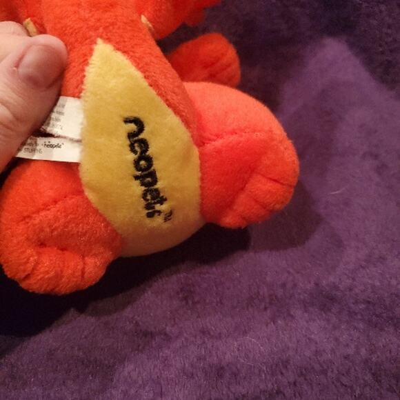 Neopets - Red Scorchio Plushie Limited Too Y2K Vintage Plush Toy Dragon - Picture 5 of 7